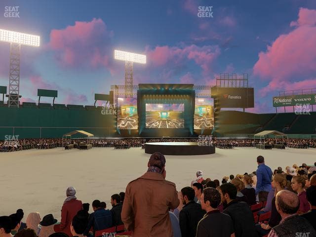 Fenway Park - Section Field Box 34 Seat View