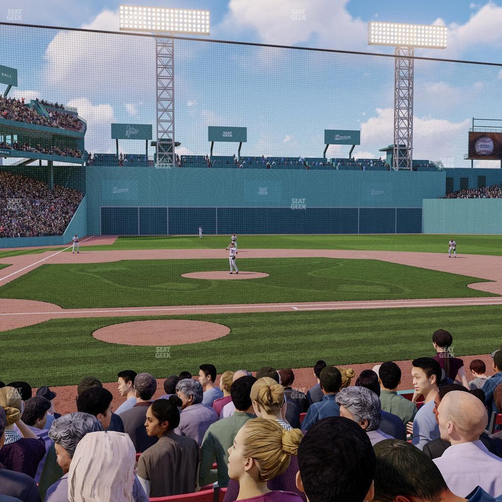 Fenway Park - Section Field Box 35 Seat View