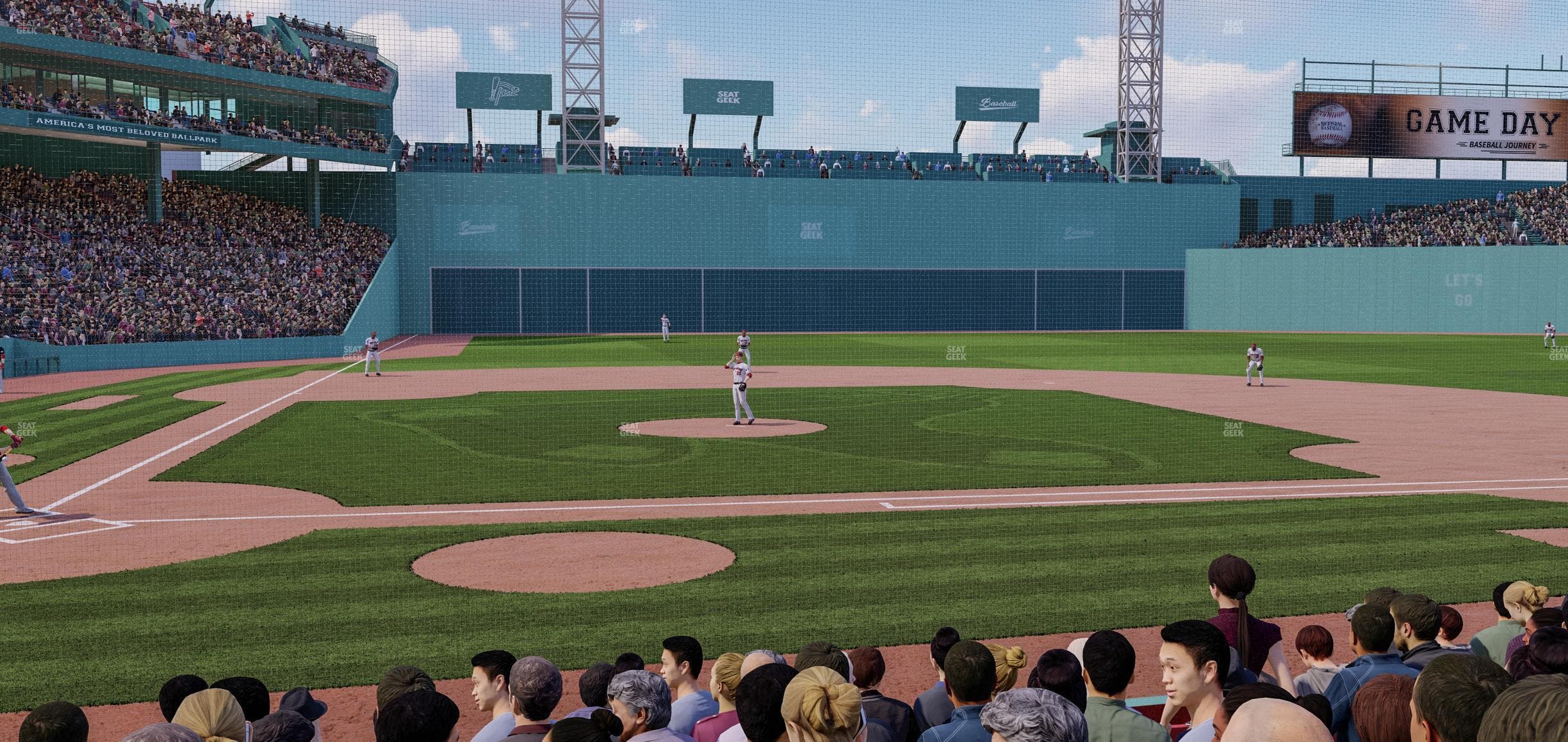 Fenway Park - Section Field Box 35 Seat View