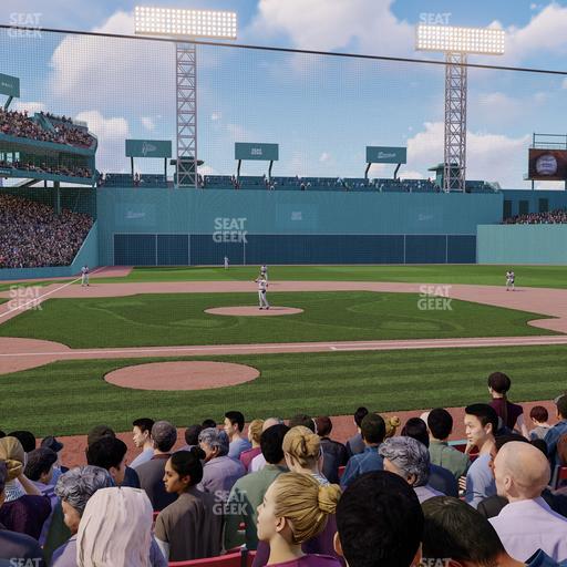Fenway Park - Section Field Box 35 Seat View