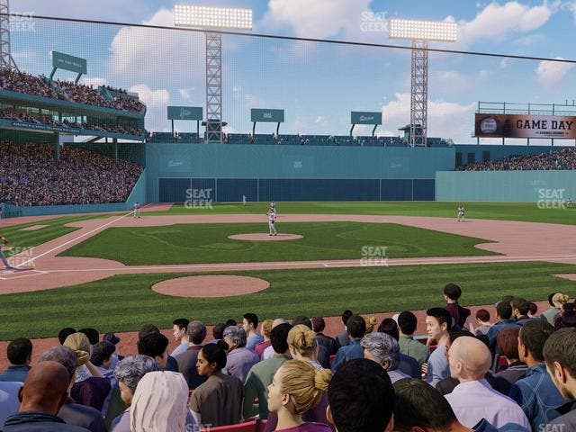 Fenway Park - Section Field Box 35 Seat View