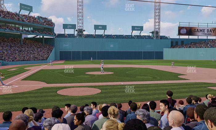 Fenway Park - Section Field Box 35 Seat View