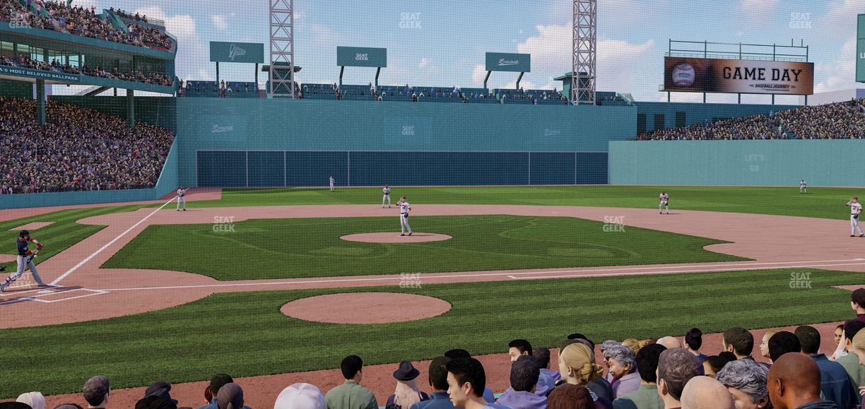 Fenway Park - Section Field Box 36 Seat View