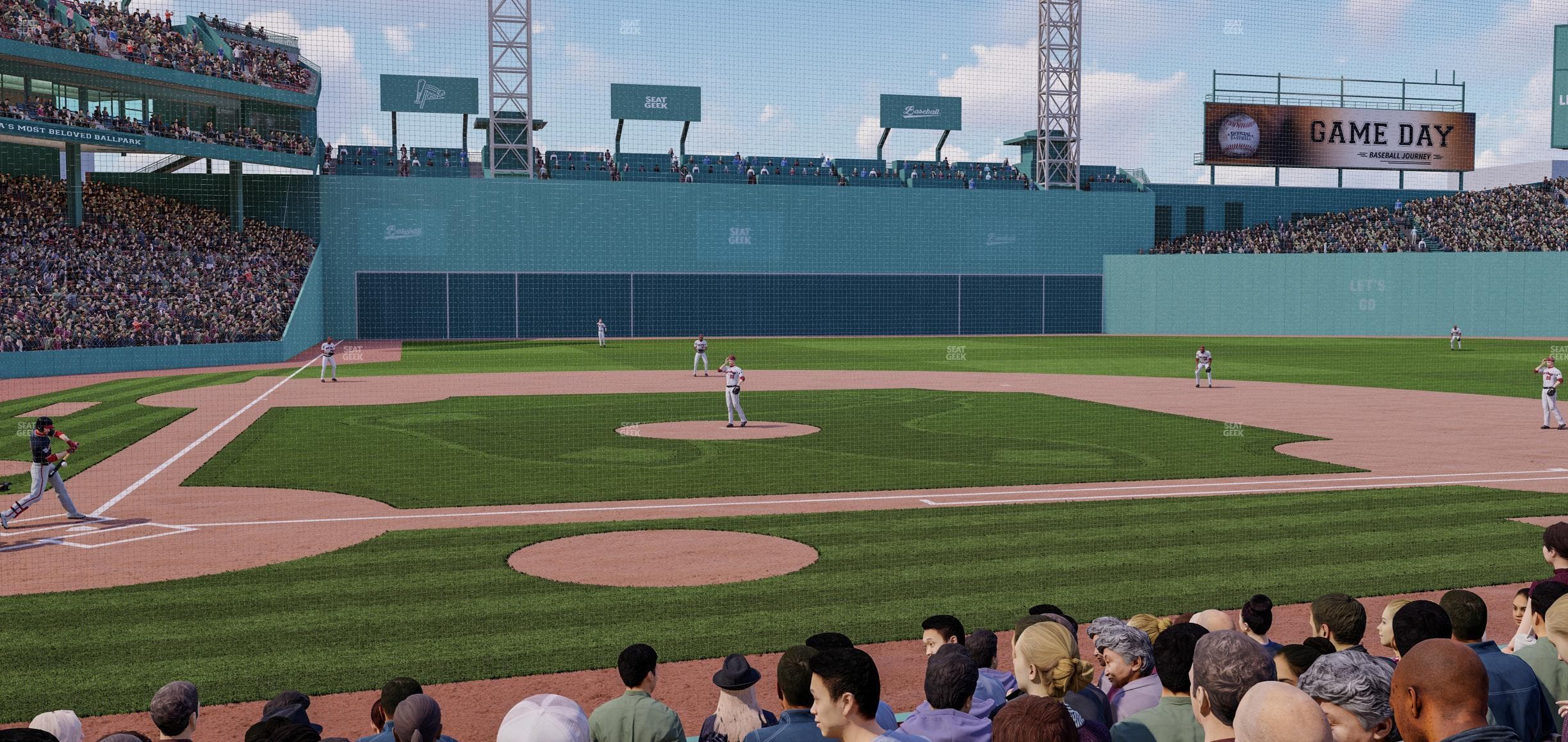 Fenway Park - Section Field Box 36 Seat View