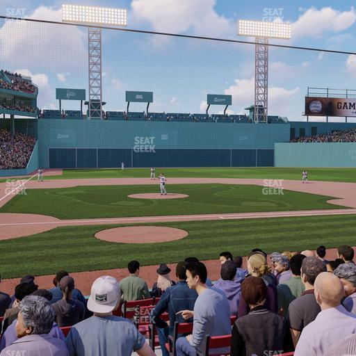 Fenway Park - Section Field Box 36 Seat View