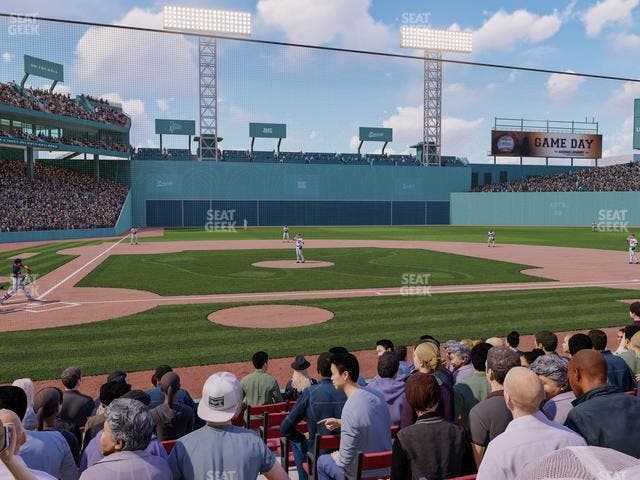 Fenway Park - Section Field Box 36 Seat View