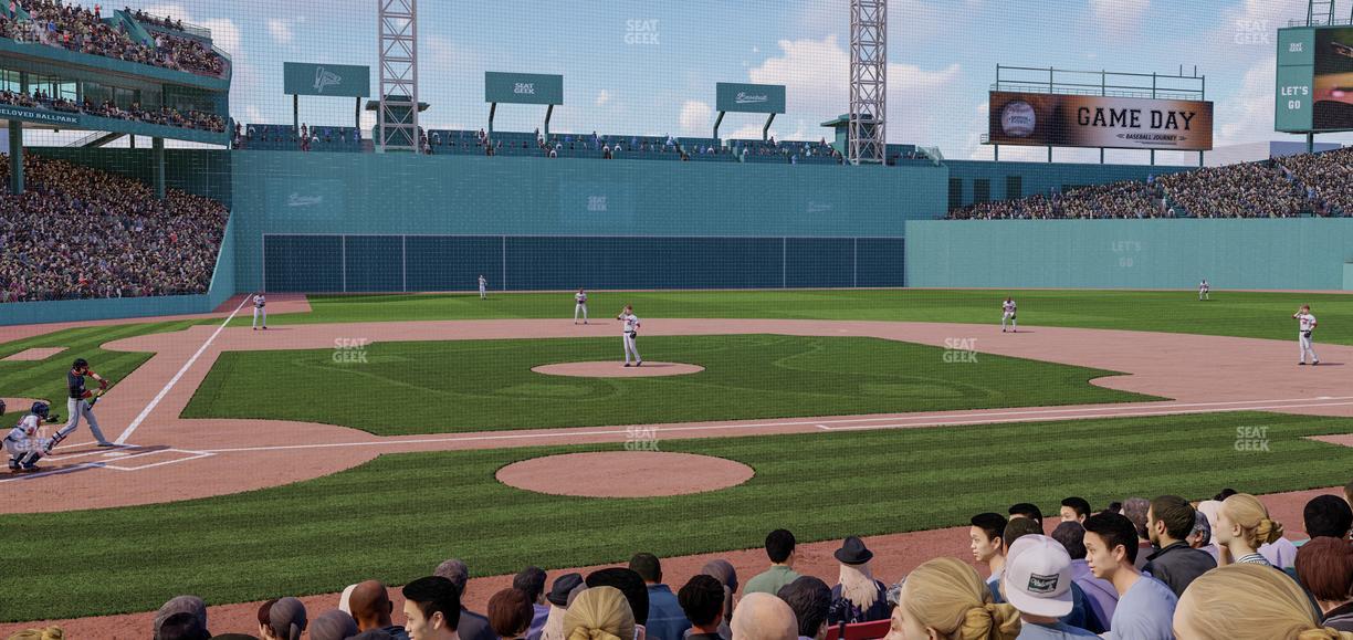Fenway Park - Section Field Box 37 Seat View