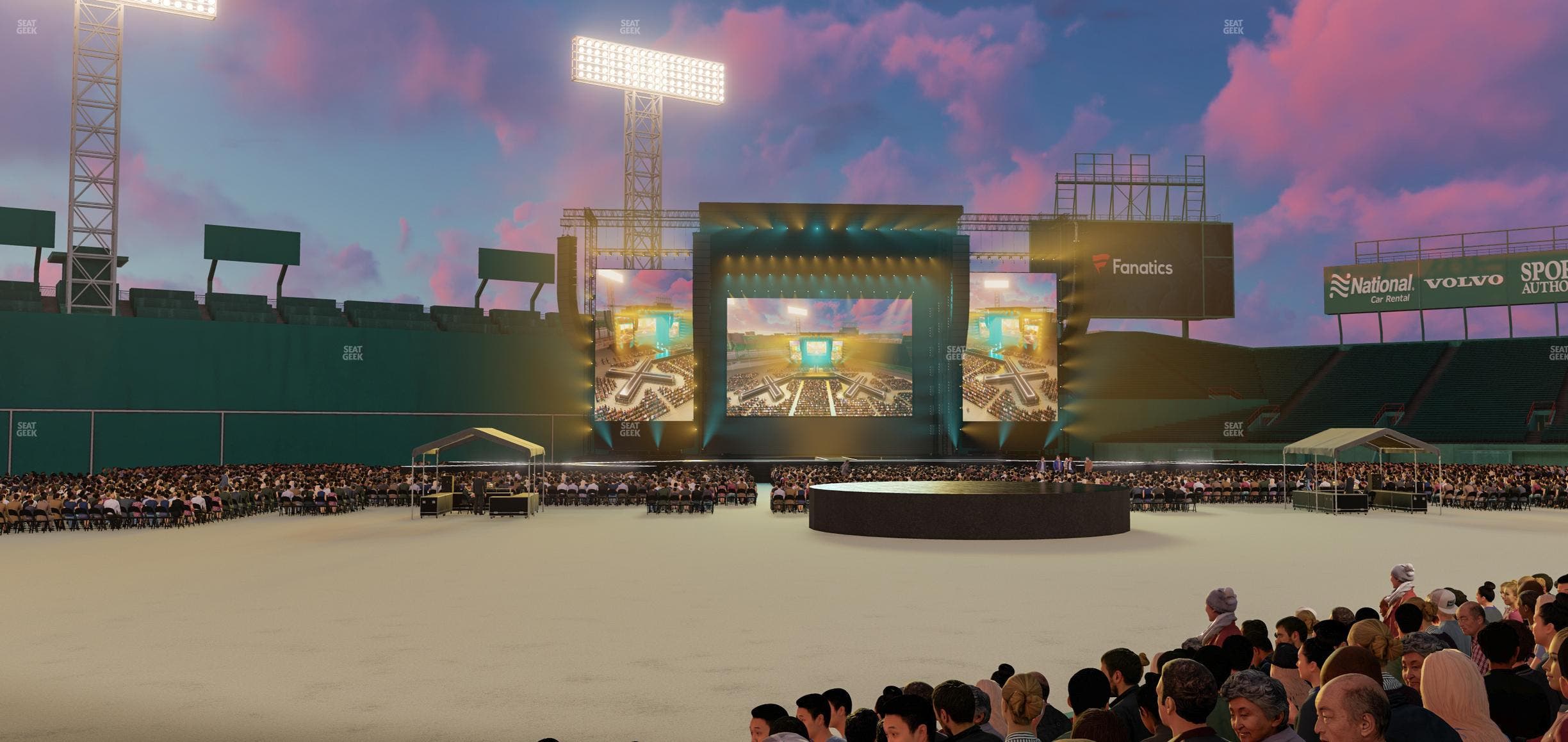 Fenway Park - Section Field Box 37 Seat View
