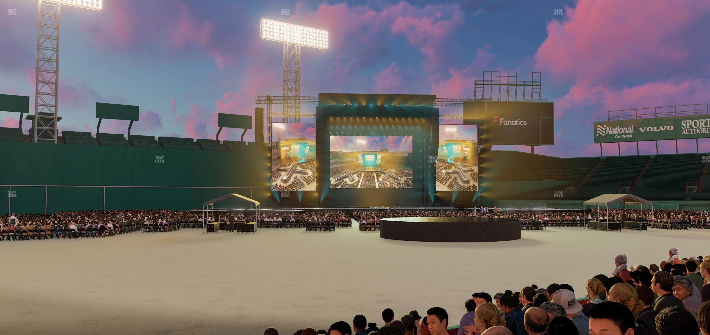 Fenway Park - Section Field Box 38 Seat View