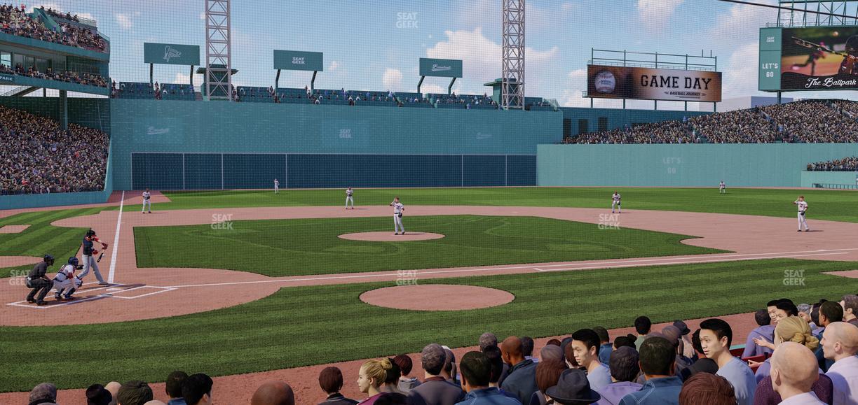 Fenway Park - Section Field Box 38 Seat View