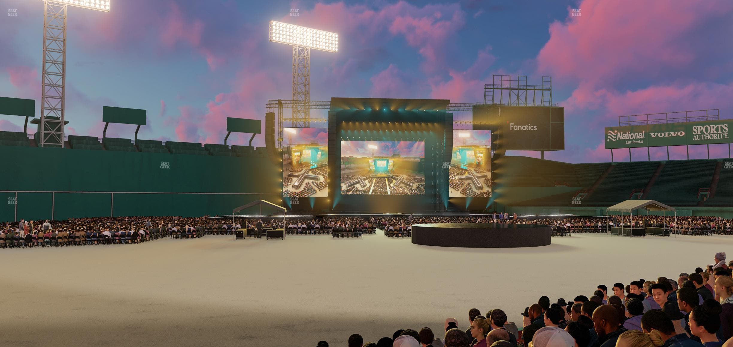 Fenway Park - Section Field Box 39 Seat View