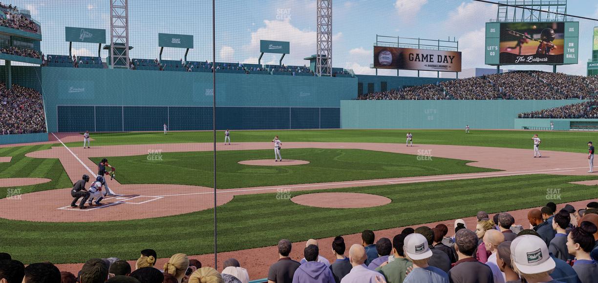 Fenway Park - Section Field Box 39 Seat View