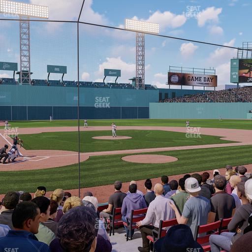 Fenway Park - Section Field Box 39 Seat View