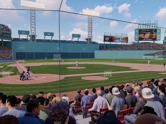 Fenway Park - Section Field Box 39 Seat View