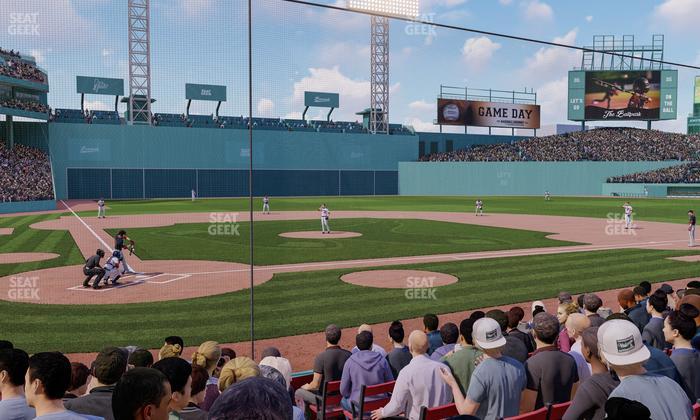 Fenway Park - Section Field Box 39 Seat View