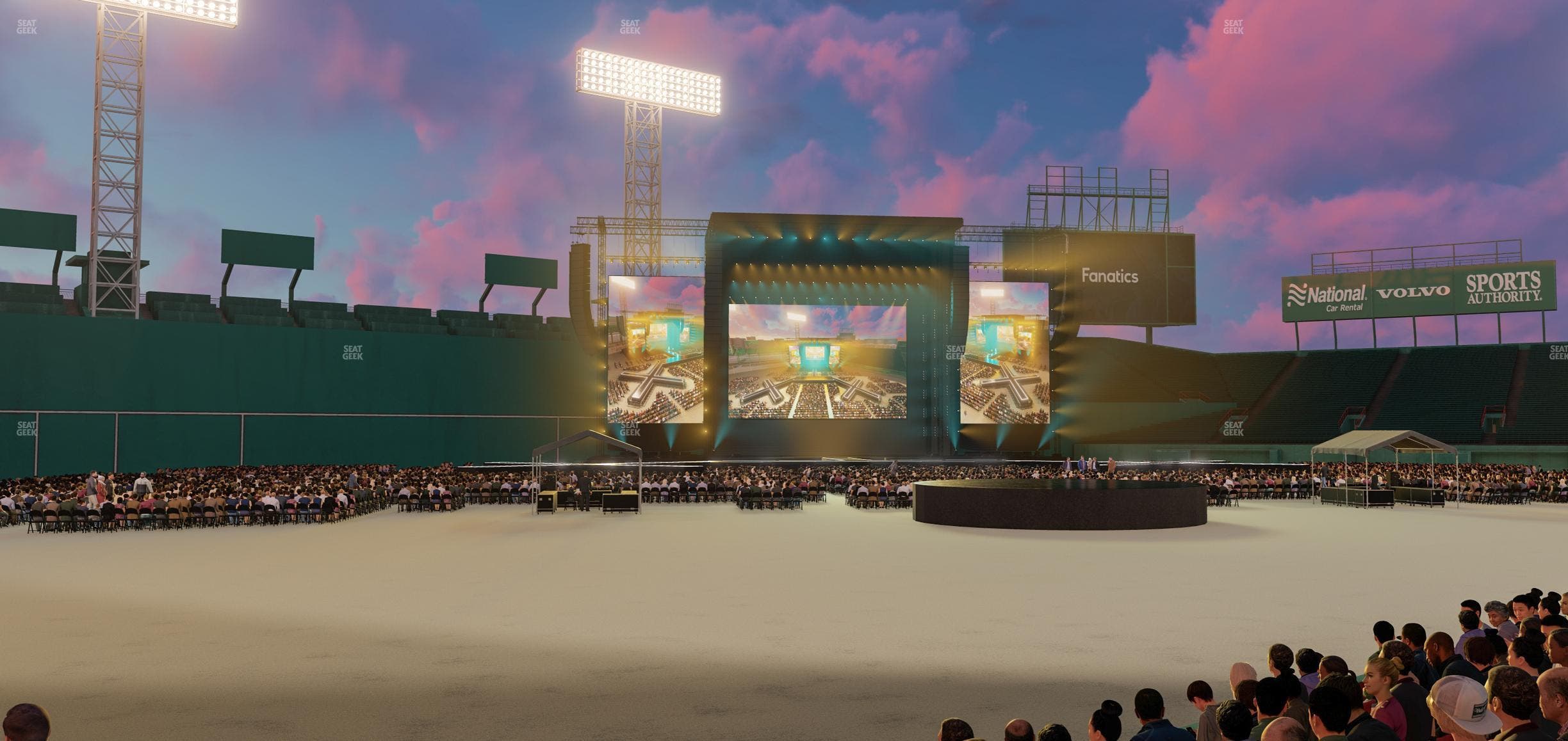 Fenway Park - Section Field Box 40 Seat View