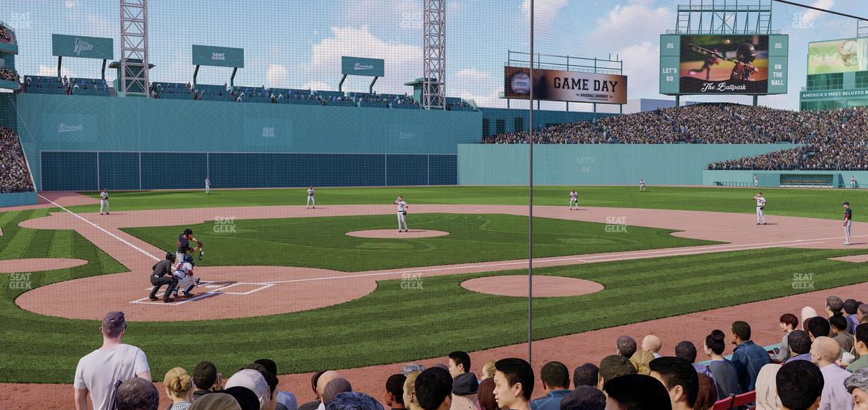Fenway Park - Section Field Box 40 Seat View