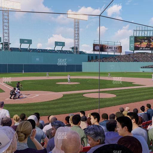 Fenway Park - Section Field Box 40 Seat View