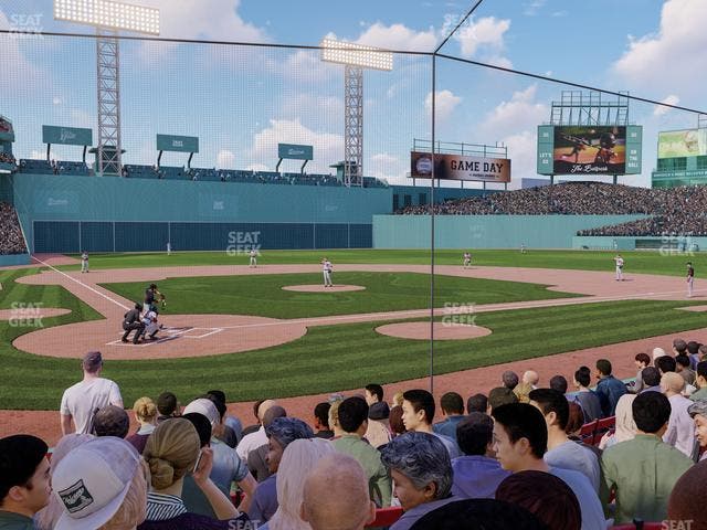 Fenway Park - Section Field Box 40 Seat View