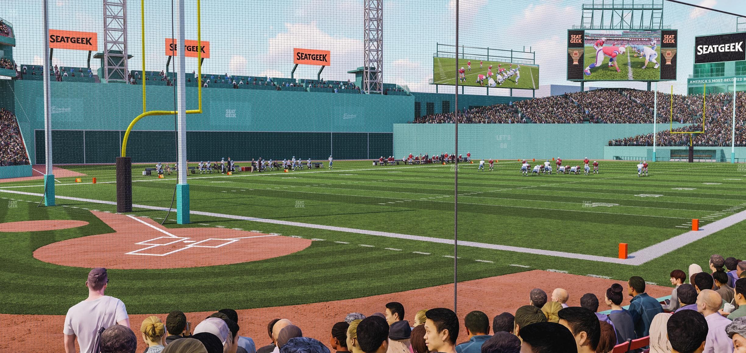 Fenway Park - Section Field Box 40 Seat View