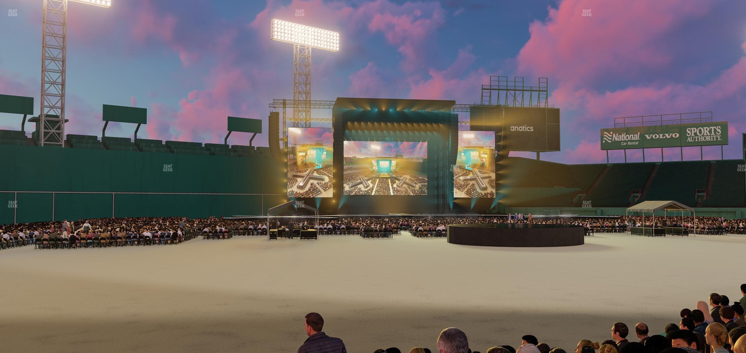 Fenway Park - Section Field Box 41 Seat View