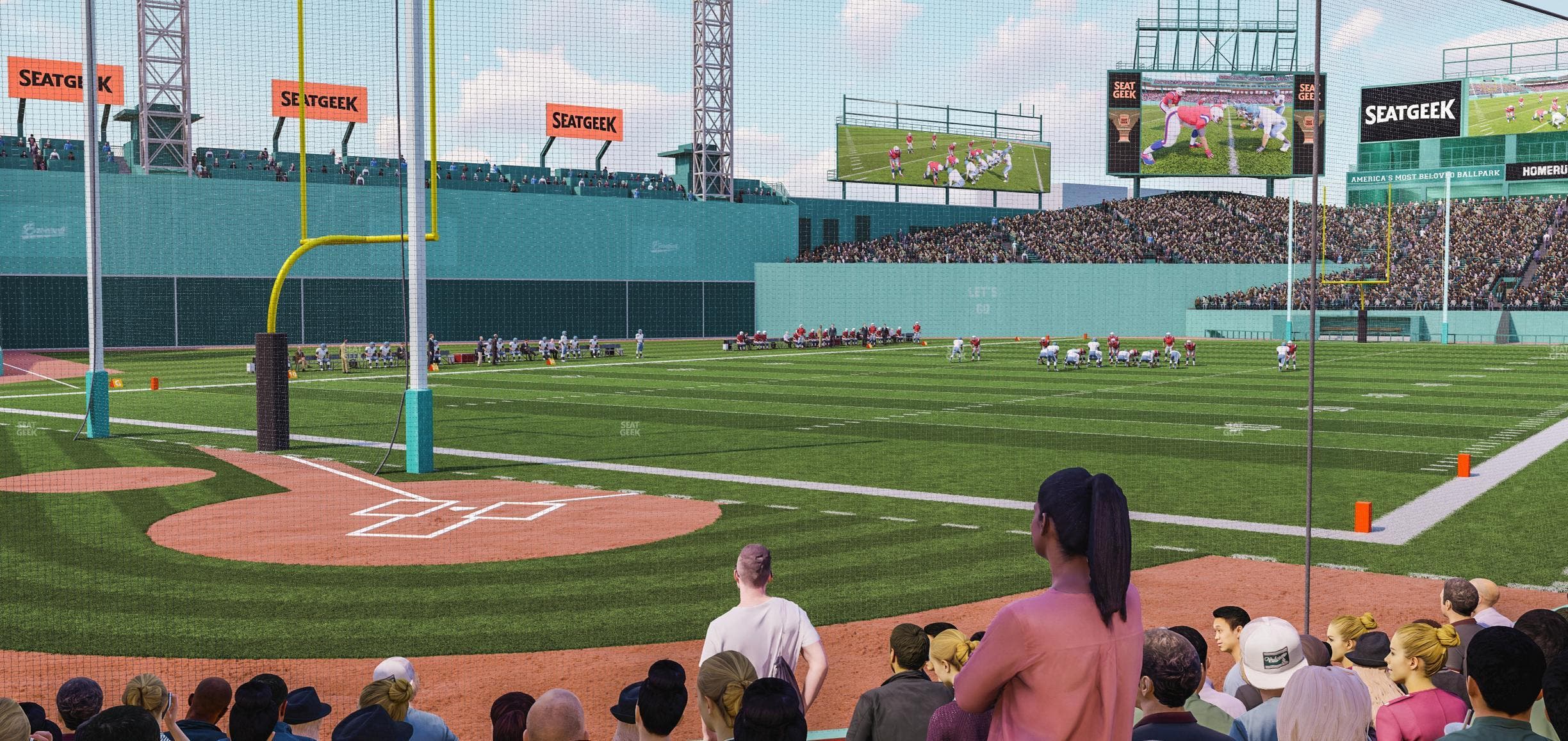 Fenway Park - Section Field Box 41 Seat View