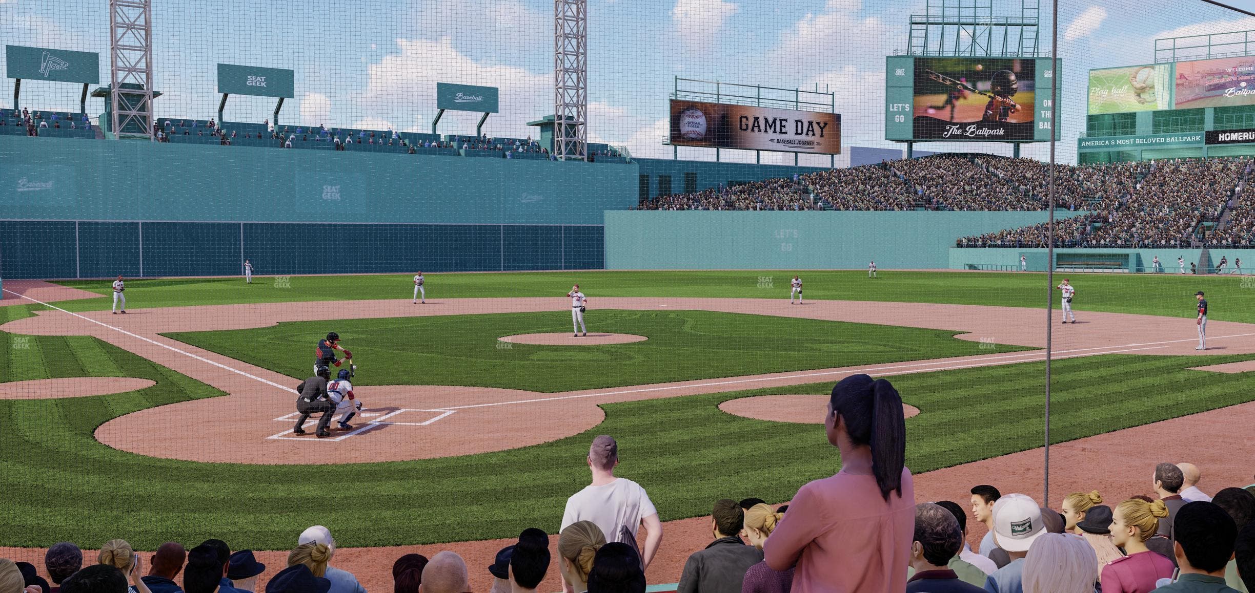 Fenway Park - Section Field Box 41 Seat View