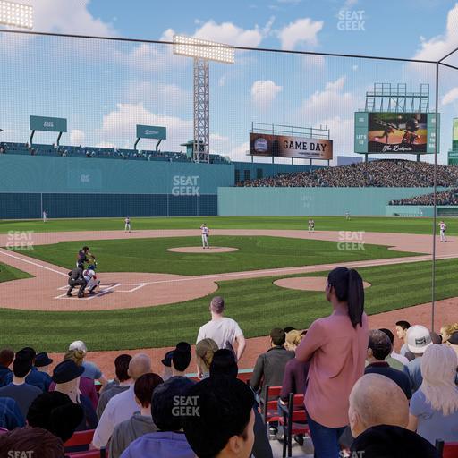 Fenway Park - Section Field Box 41 Seat View