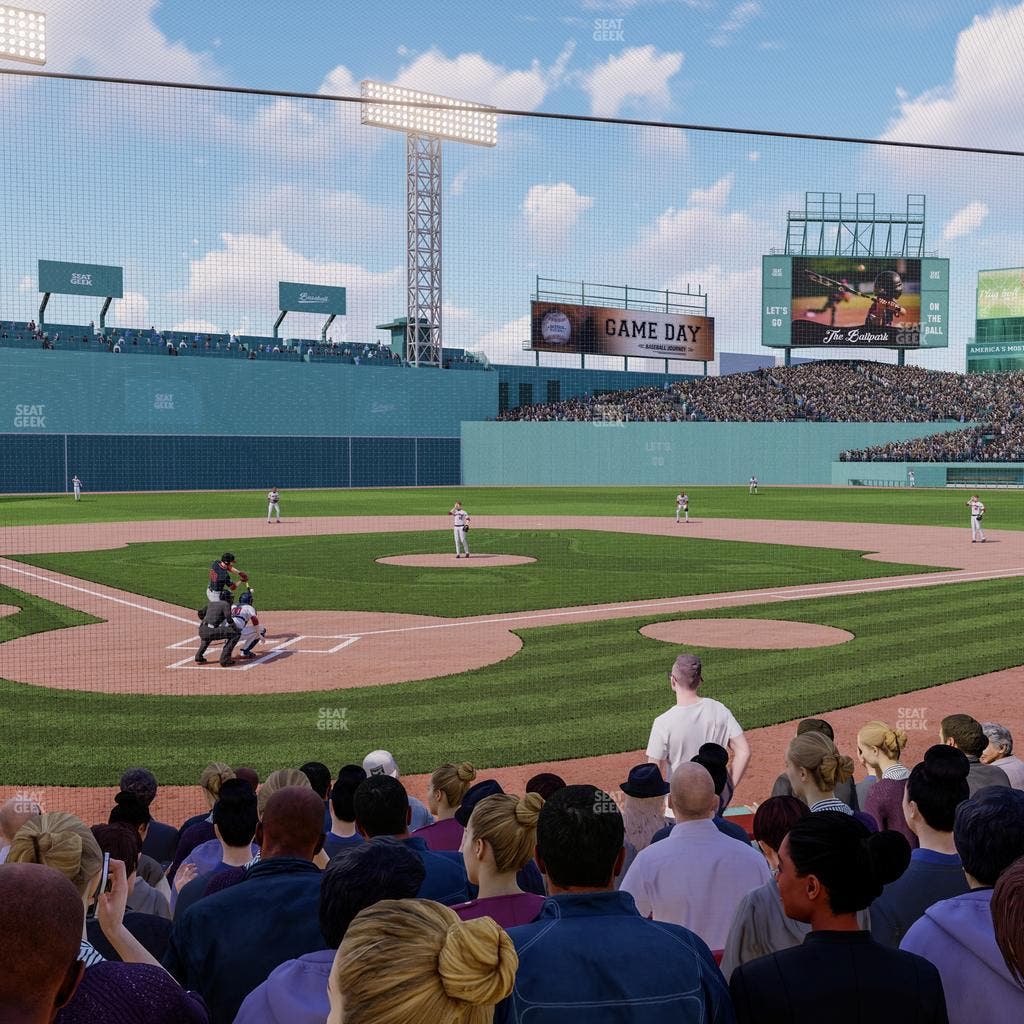 Fenway Park - Section Field Box 42 Seat View