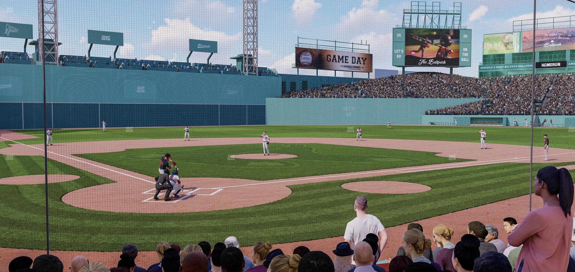 Fenway Park - Section Field Box 42 Seat View