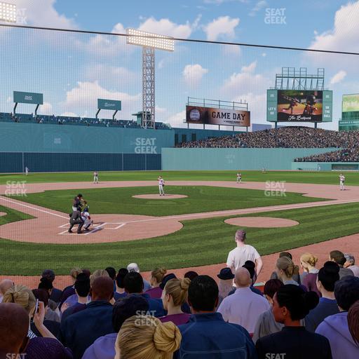 Fenway Park - Section Field Box 42 Seat View