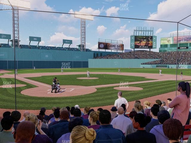 Fenway Park - Section Field Box 42 Seat View