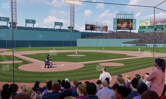 Fenway Park - Section Field Box 42 Seat View