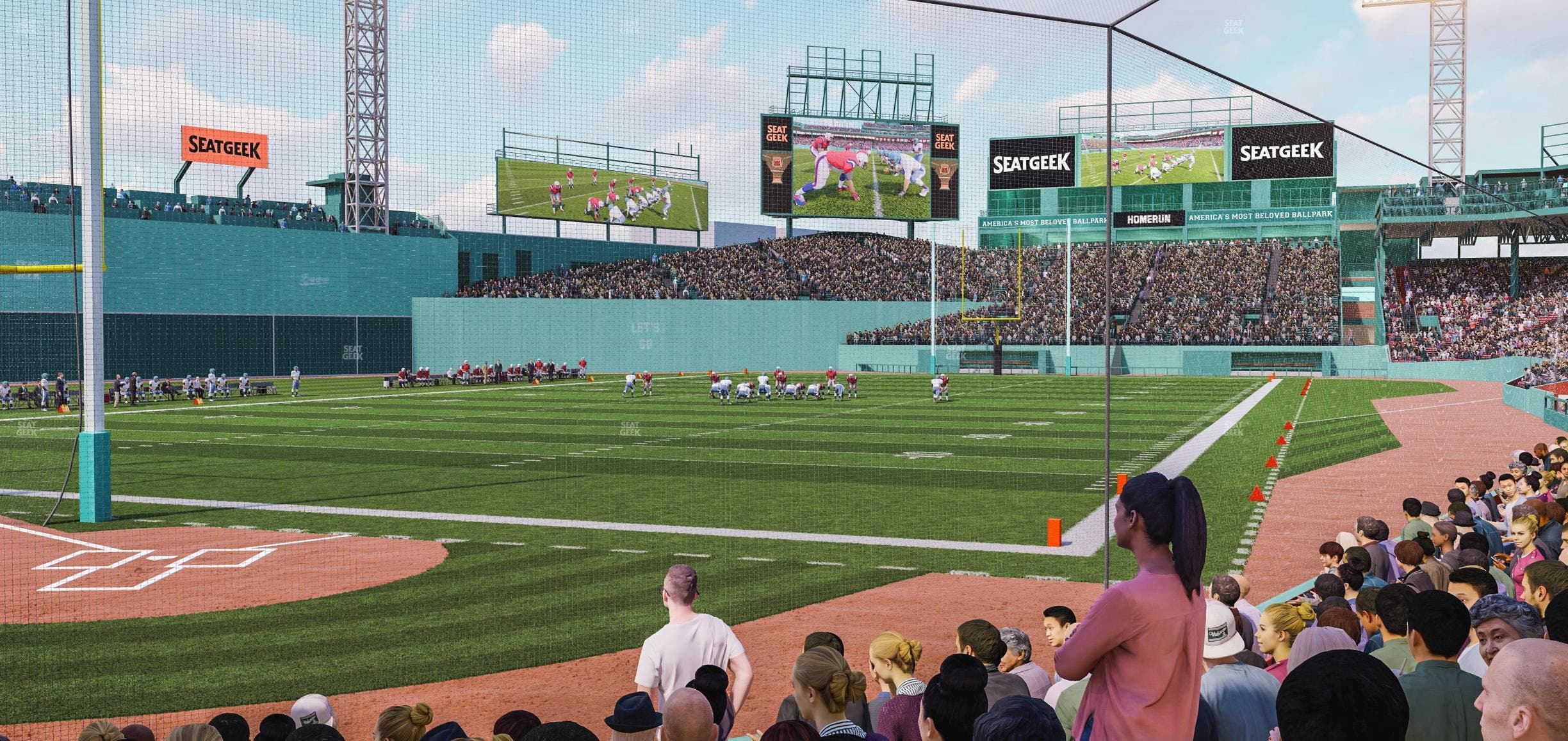 Fenway Park - Section Field Box 42 Seat View