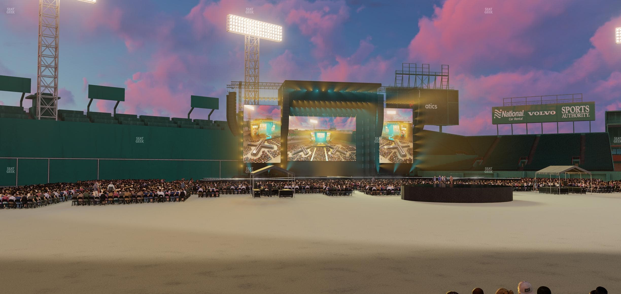 Fenway Park - Section Field Box 43 Seat View