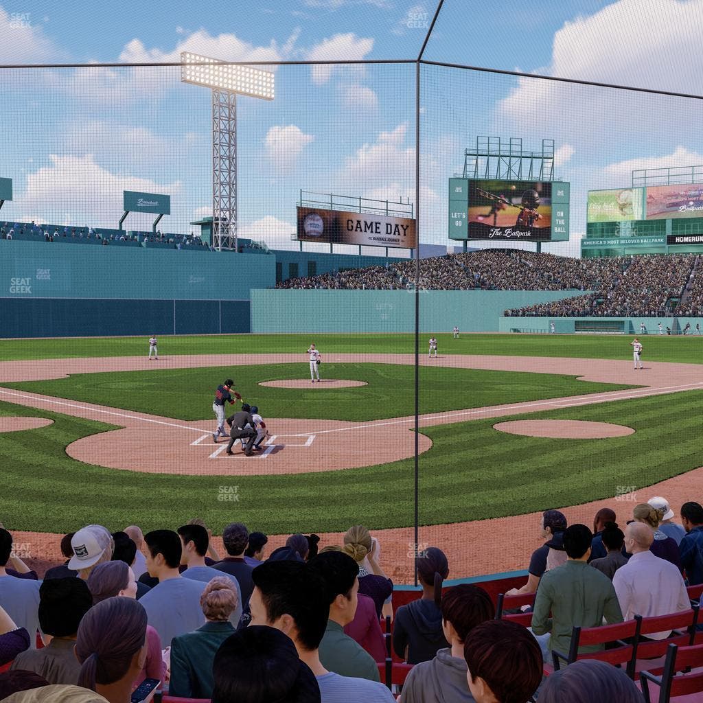 Fenway Park - Section Field Box 43 Seat View