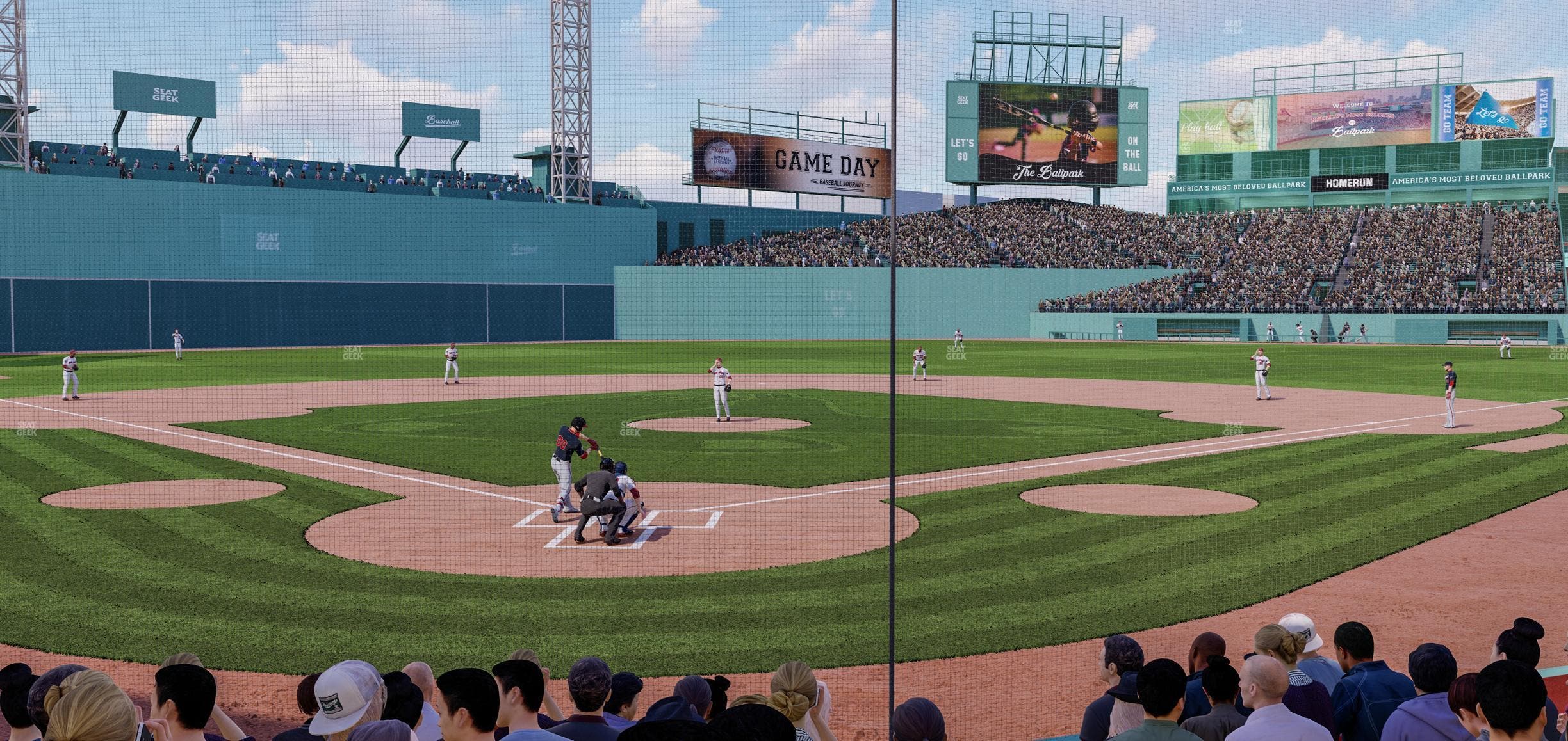 Fenway Park - Section Field Box 43 Seat View