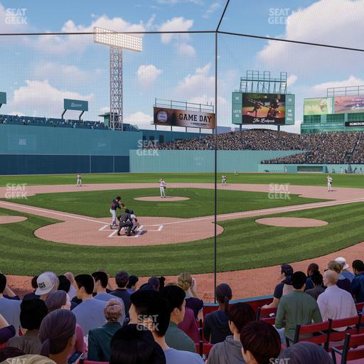 Fenway Park - Section Field Box 43 Seat View