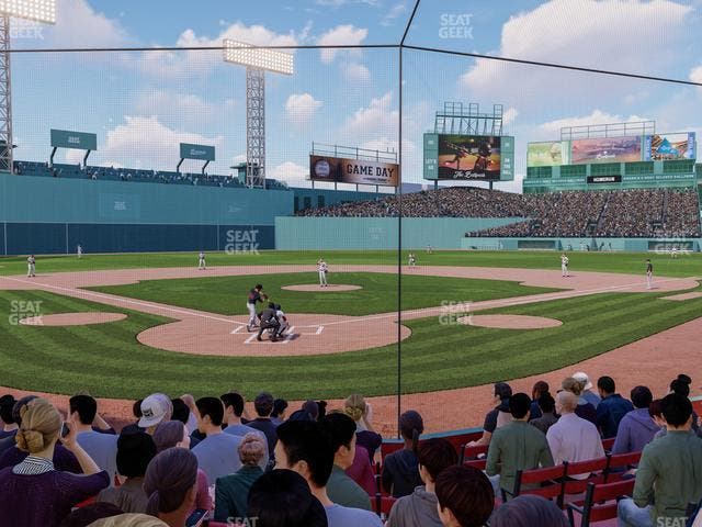 Fenway Park - Section Field Box 43 Seat View
