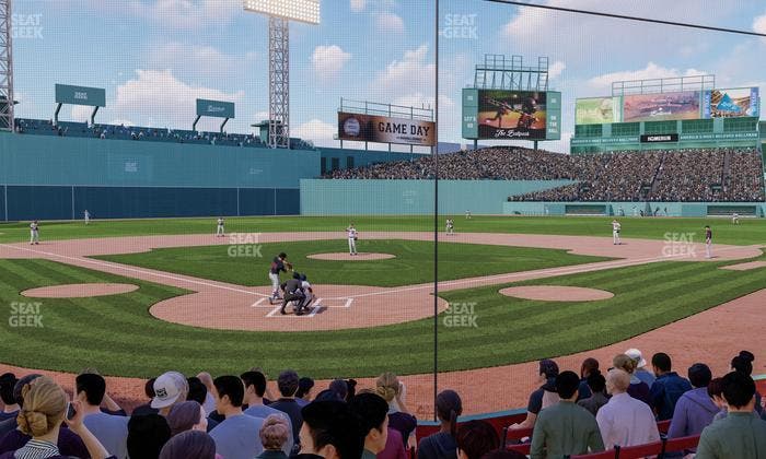 Fenway Park - Section Field Box 43 Seat View