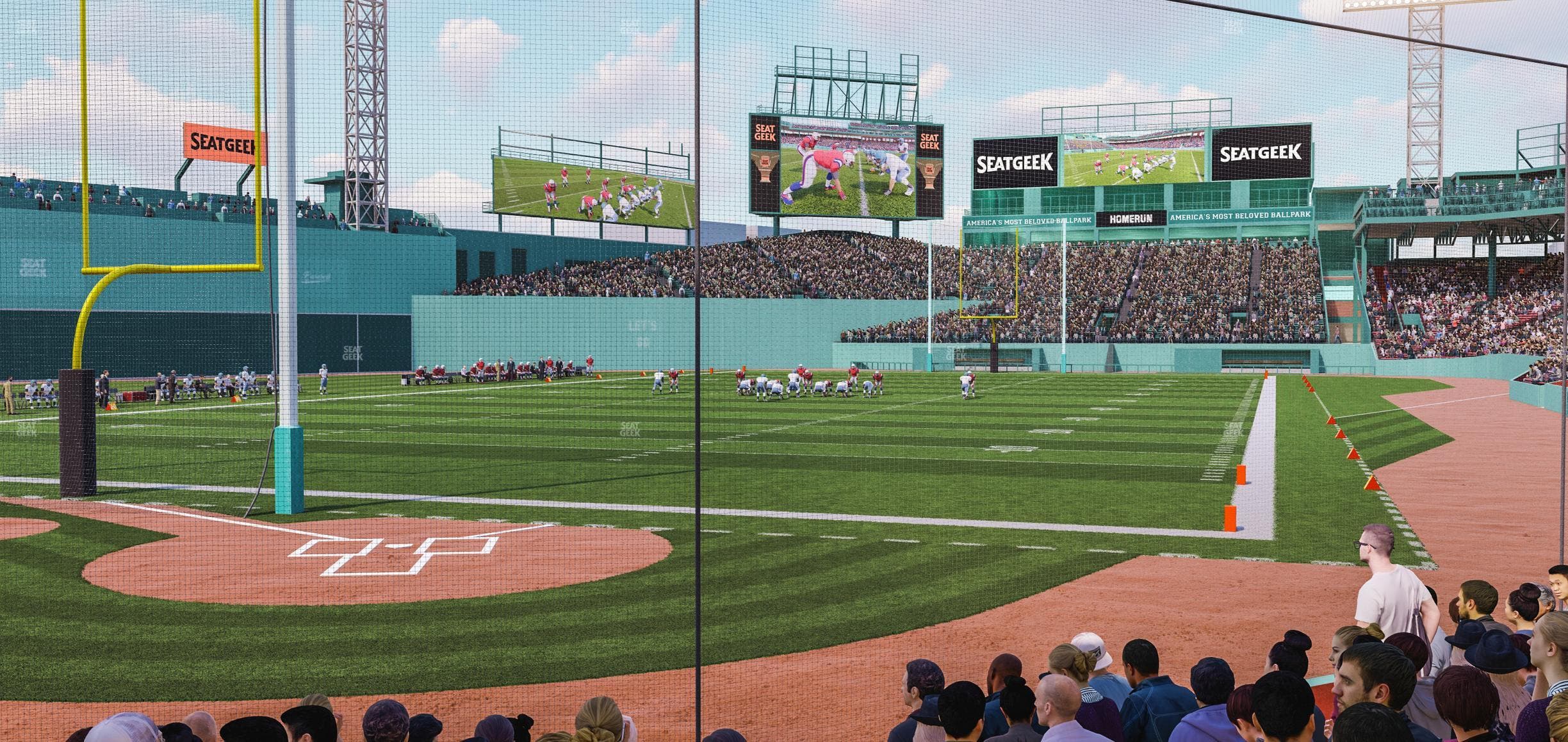 Fenway Park - Section Field Box 43 Seat View