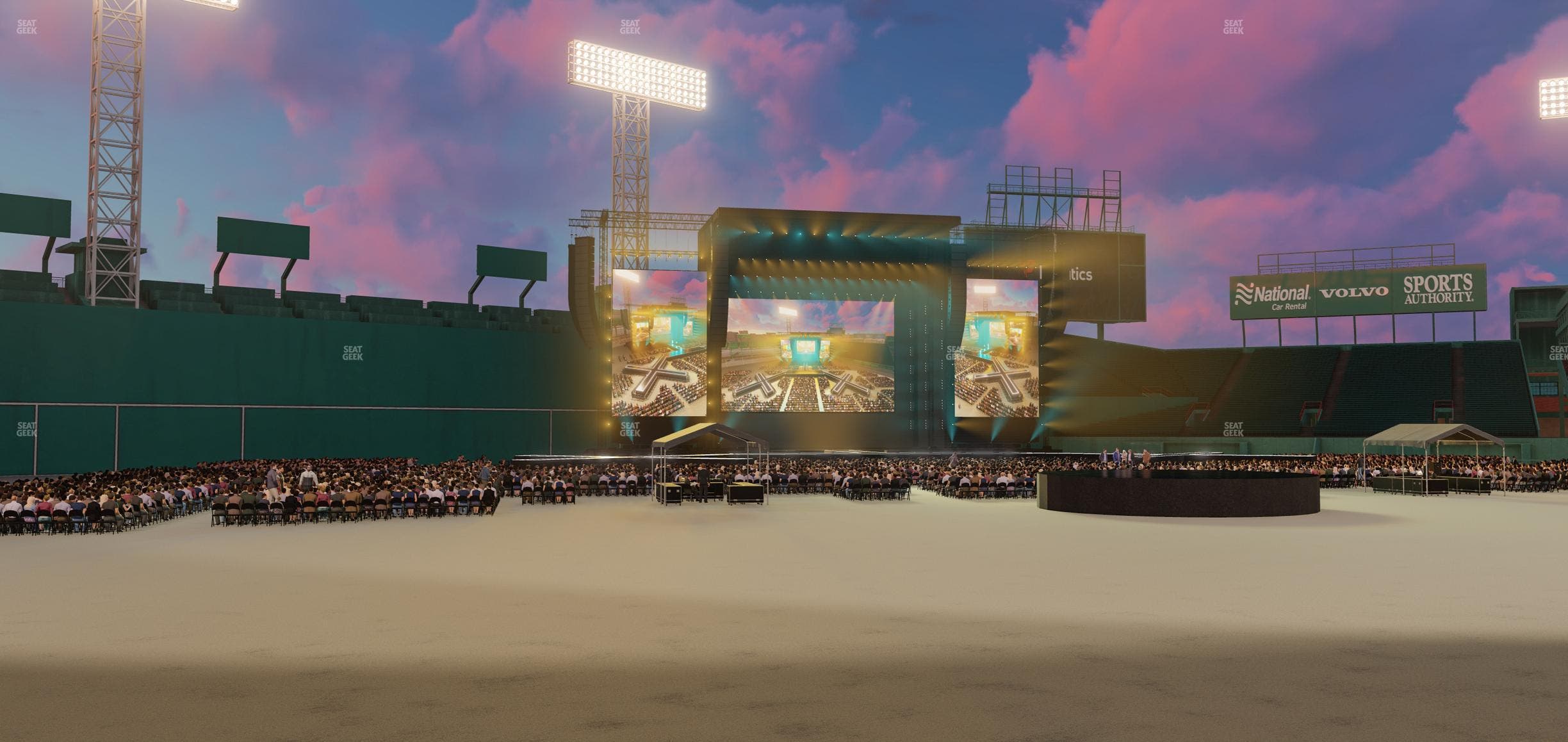 Fenway Park - Section Field Box 44 Seat View