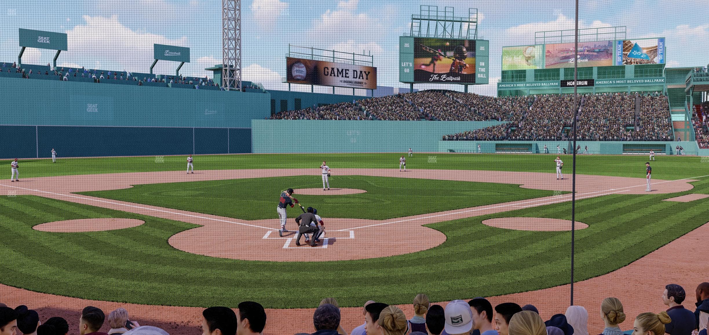 Fenway Park - Section Field Box 44 Seat View