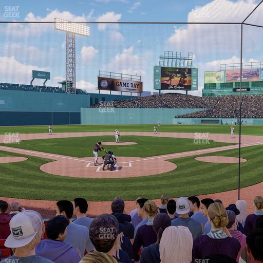 Fenway Park - Section Field Box 44 Seat View