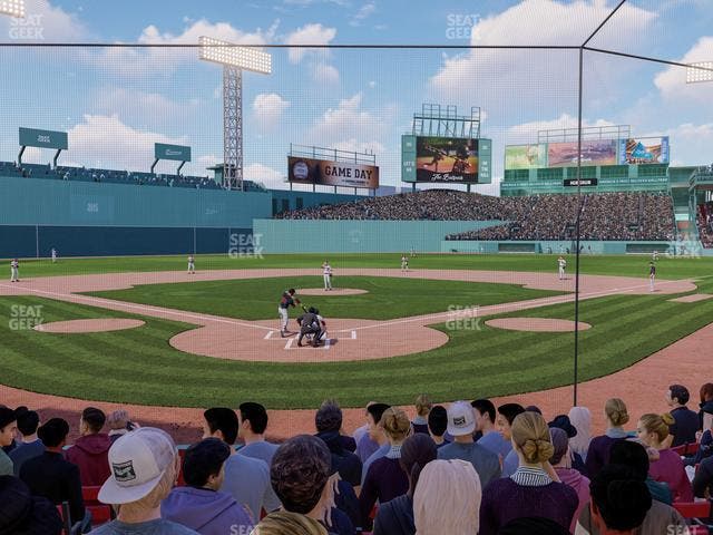 Fenway Park - Section Field Box 44 Seat View