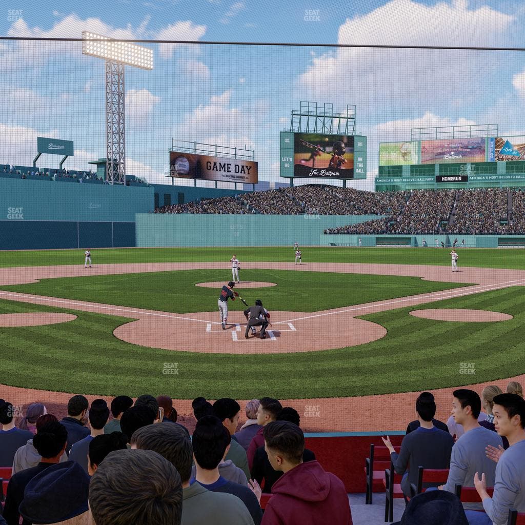 Fenway Park - Section Field Box 45 Seat View