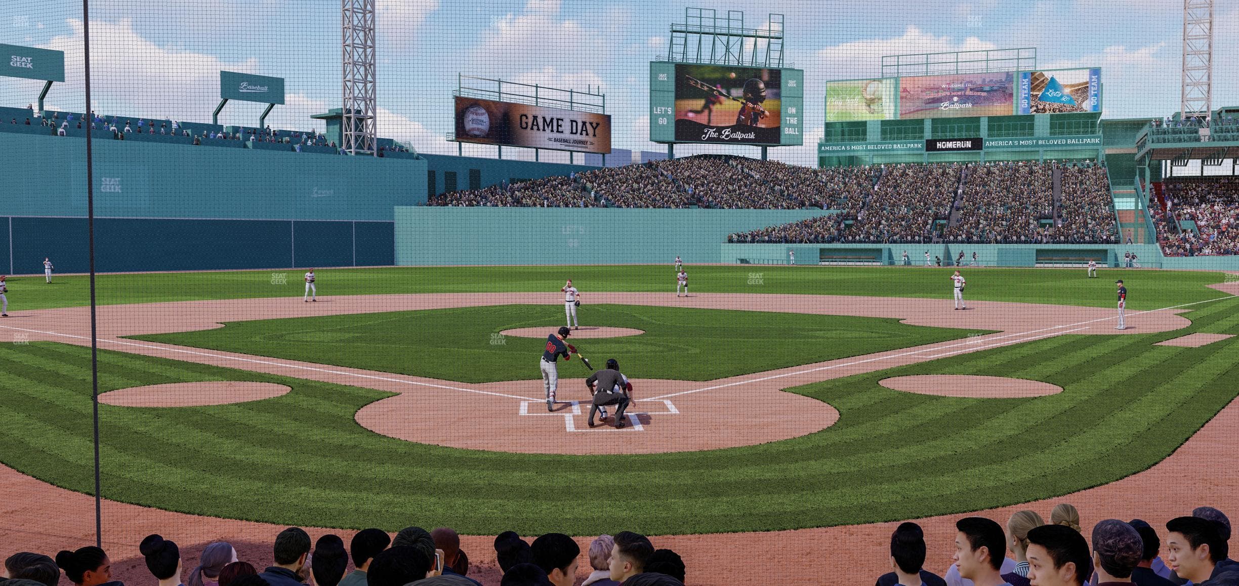 Fenway Park - Section Field Box 45 Seat View