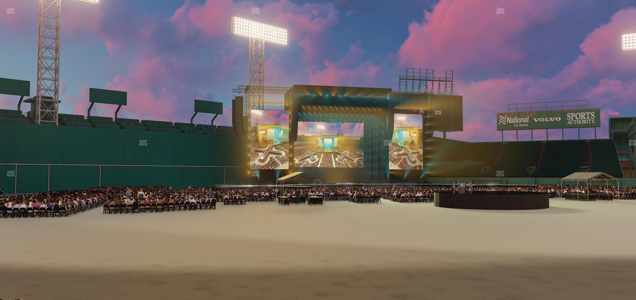Fenway Park - Section Field Box 45 Seat View