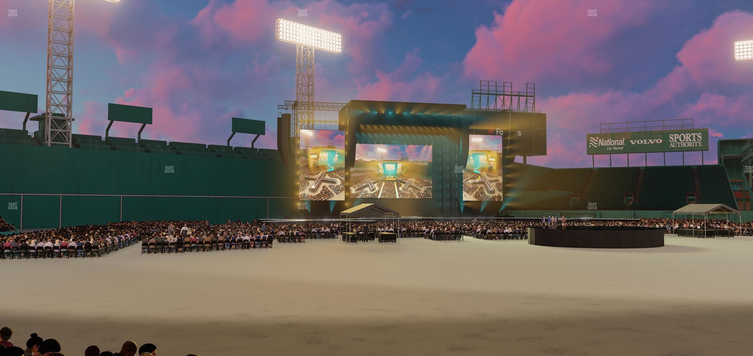 Fenway Park - Section Field Box 46 Seat View