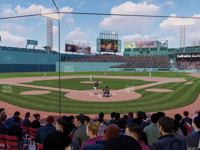 Fenway Park - Section Field Box 46 Seat View